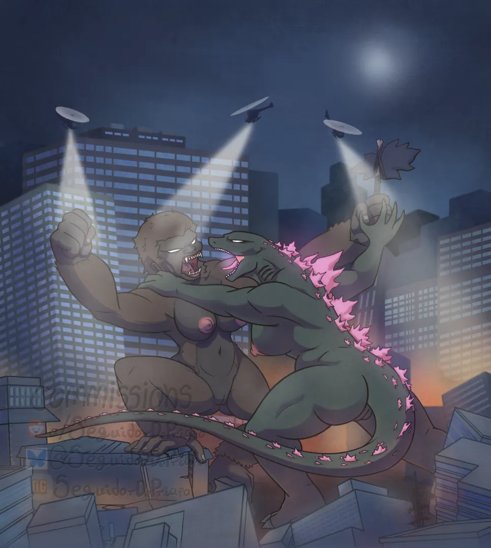 [FF] Kong x Godzilla, but there's something different... | By me (SeguidorDePriapo)
