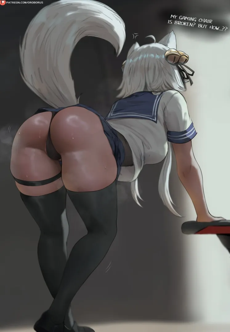 [Filian] thick thighs and fat ass (OroborusArt)