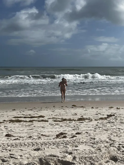 Finally got some beach weather