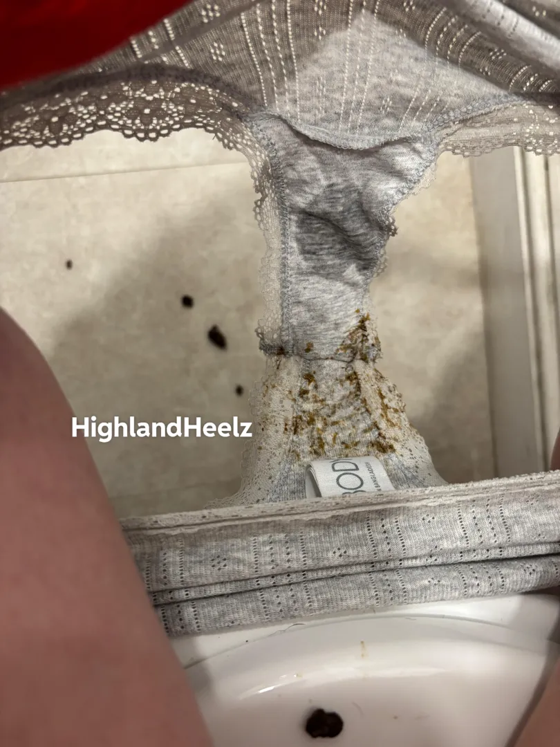 First ever panty poop video hitting my store very soon..