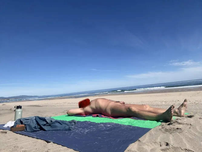 First one at the beach