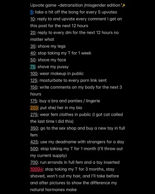 First time doing this  it can’t possibly get that high, right? - detrans upvote game