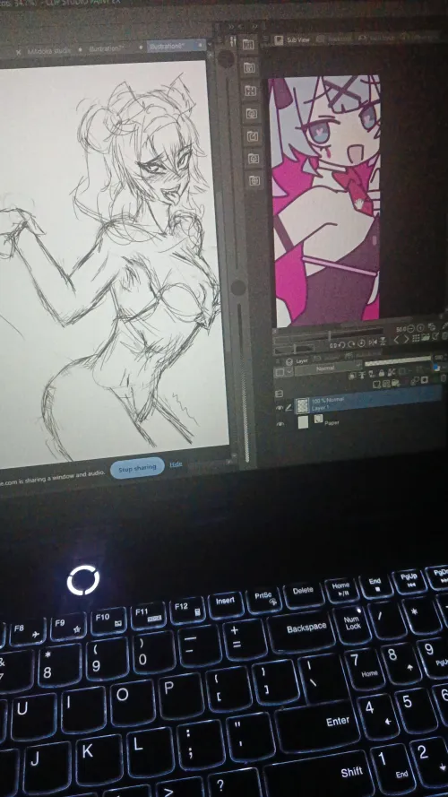 First time drawing nsfw 