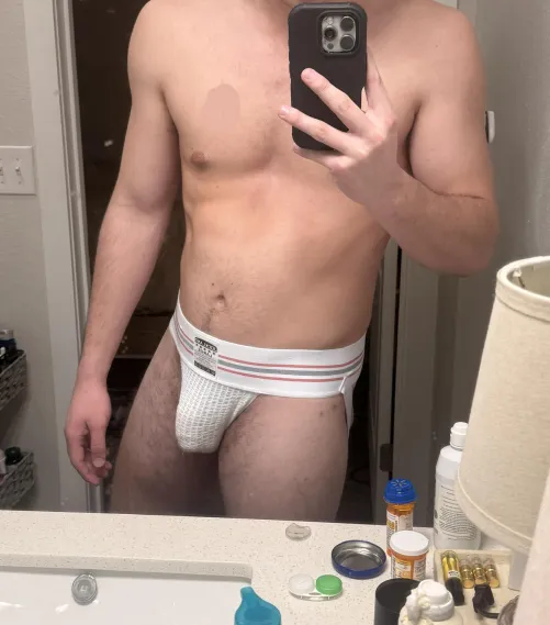 First time in a jock