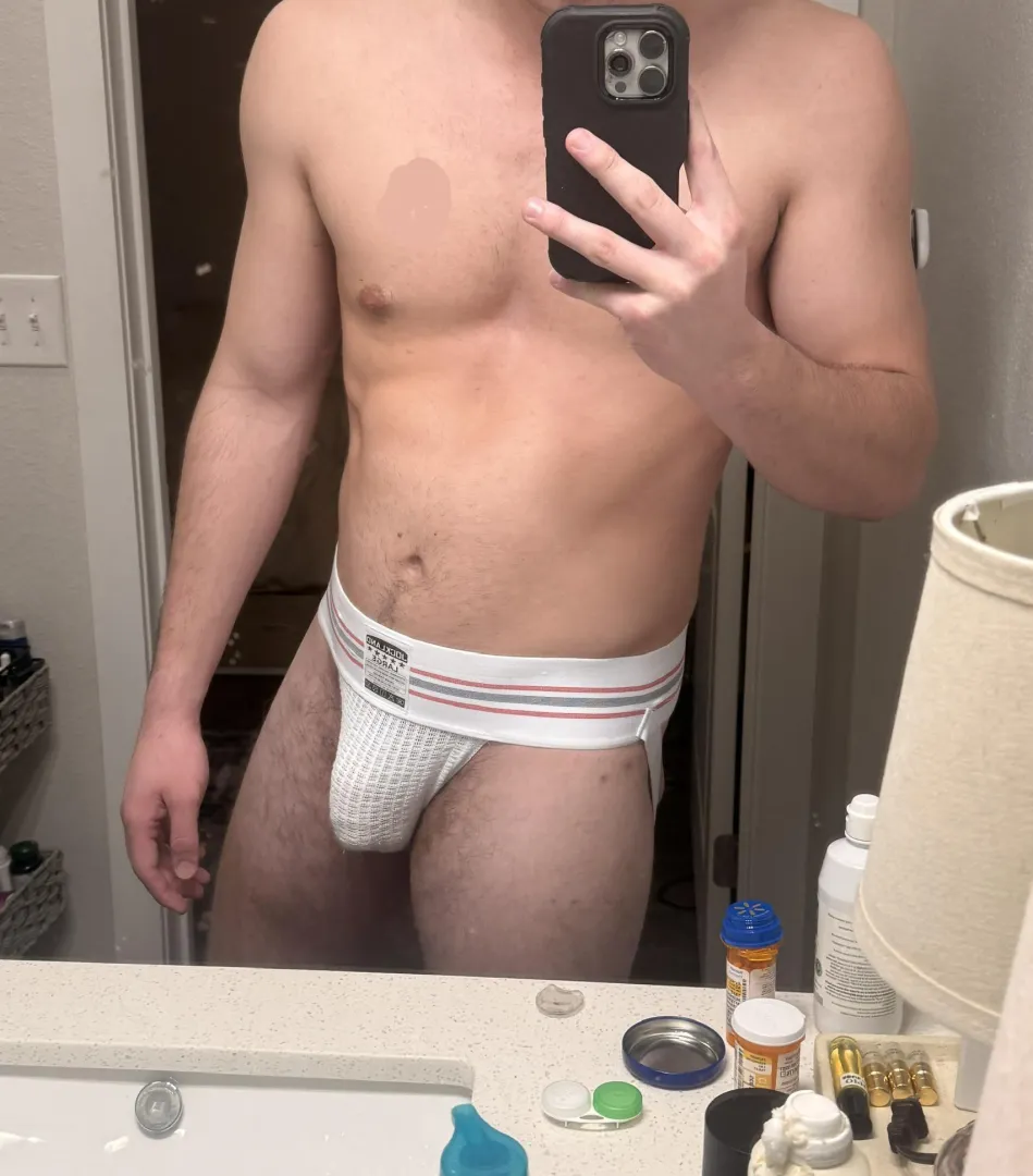 First time in a jock