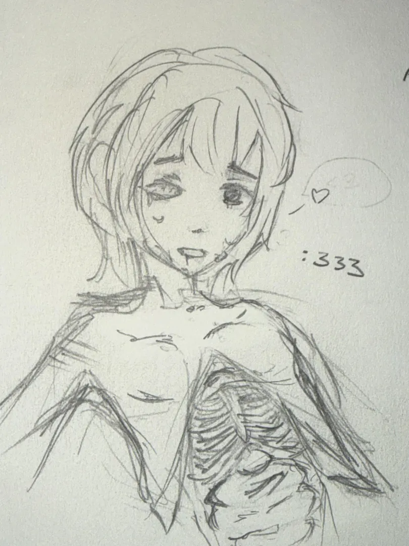 first time trying guro art..