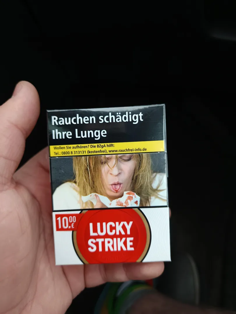 First time trying Lucky Strikes