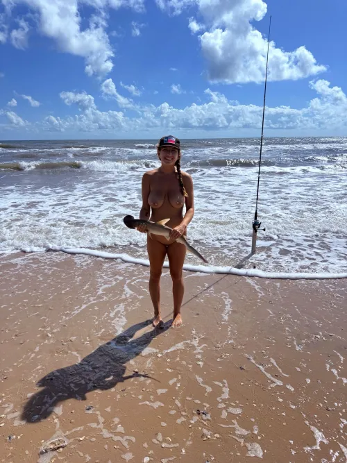 Fish on! (Safely released)