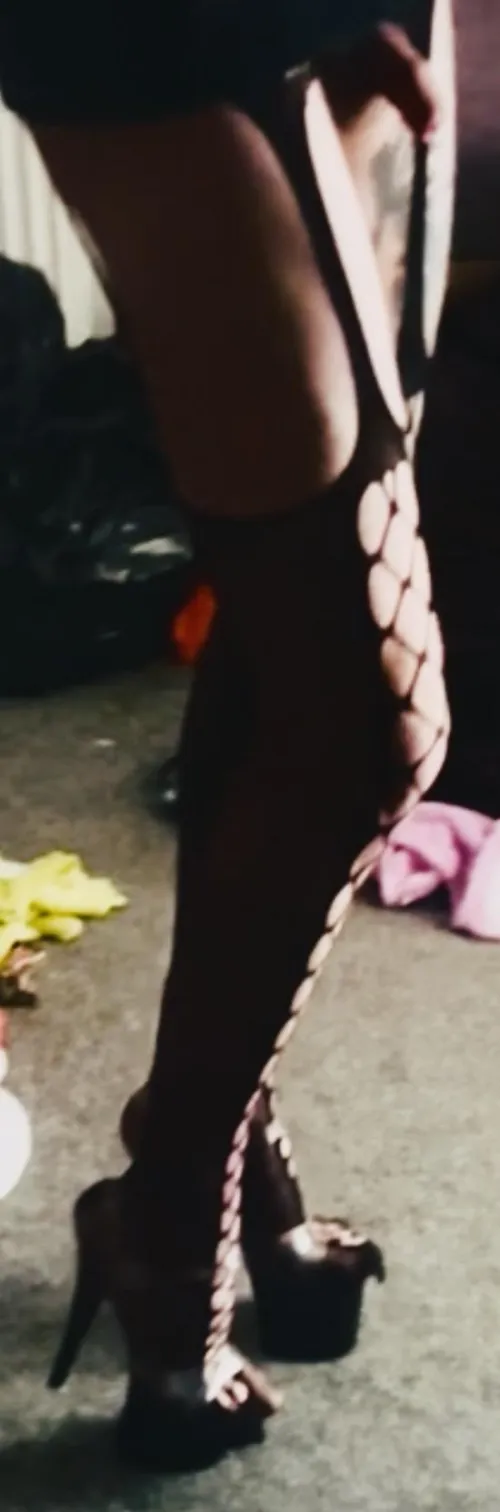 Fishnets and heels ‍♀️