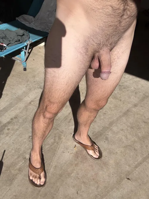 Flip flops and floppy cock