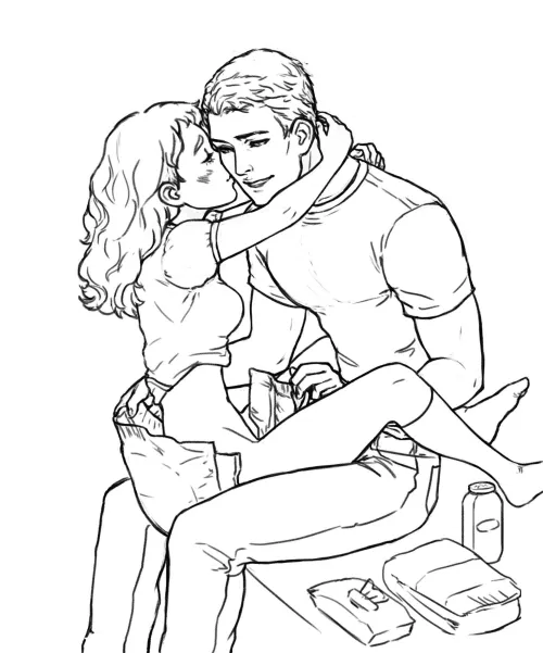 (Floofnfluff) Fun changing position when applying a fresh diaper