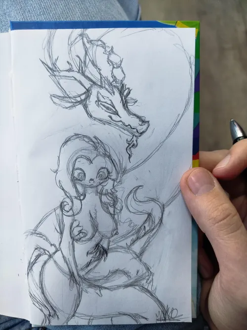 Fluttershy and Discord