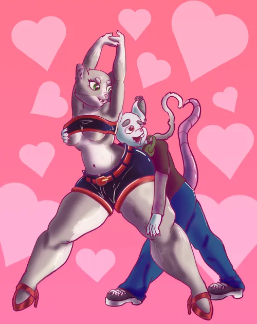 [FM] Happy Valentine's day - art by me (reptilian_boxer)