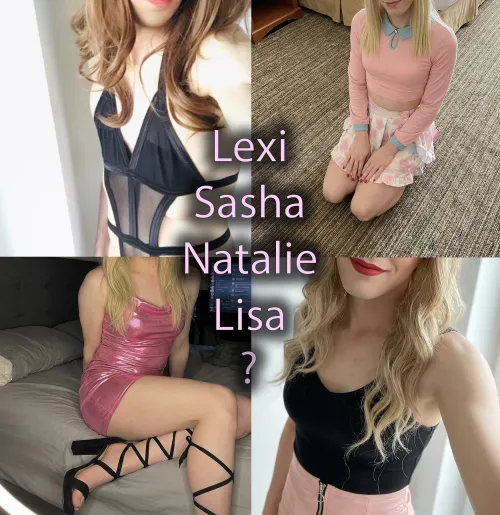 Follow up :D If I were to become a full time sissy, which name would suit me most?