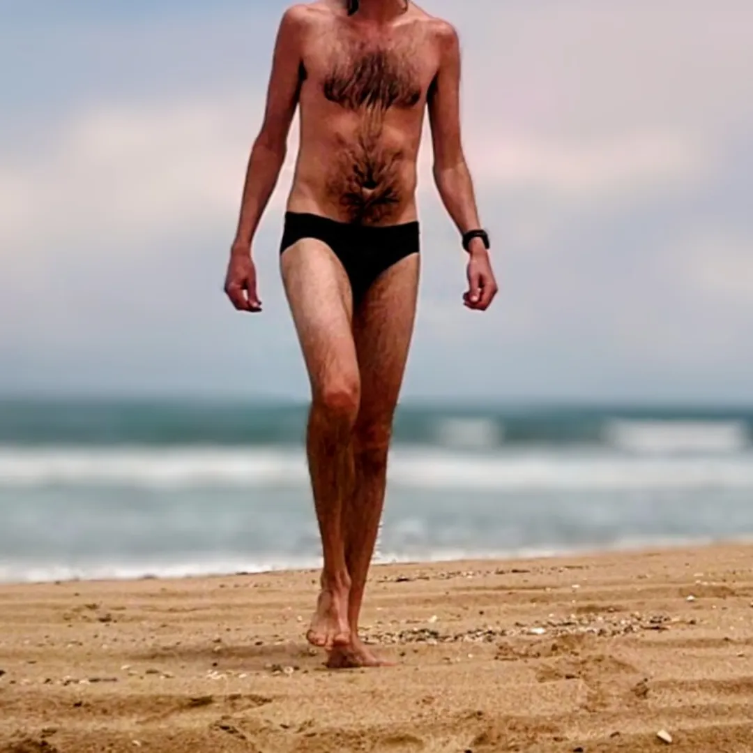 Following up from yesterday, thanks for the encouragement. I have always wanted to wear a swim brief and it felt so natural wearing it on the beach.