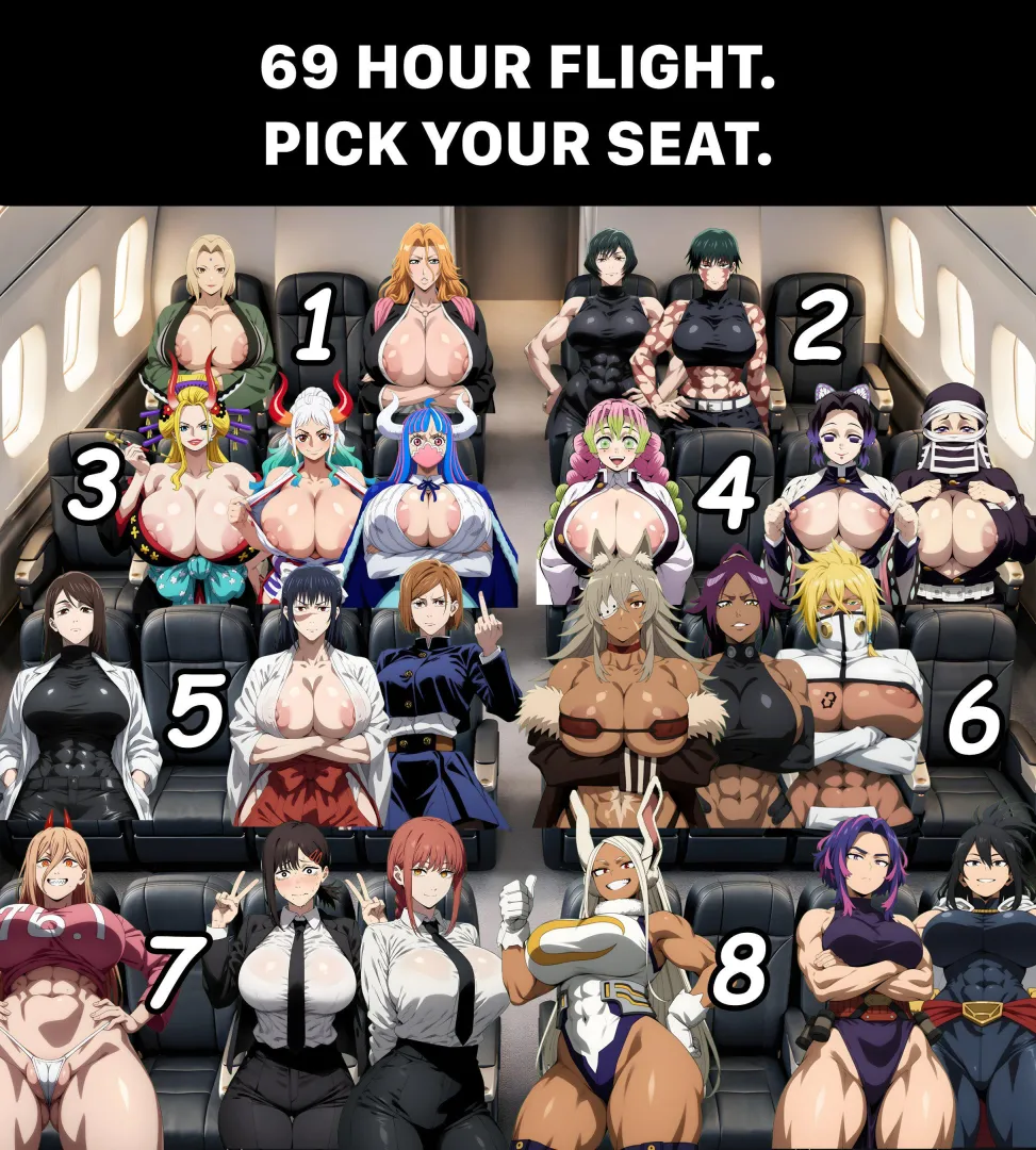 For me that's easy, it's seat 1