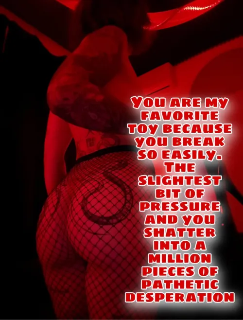 Fragile favorite toy who shatter with one touch