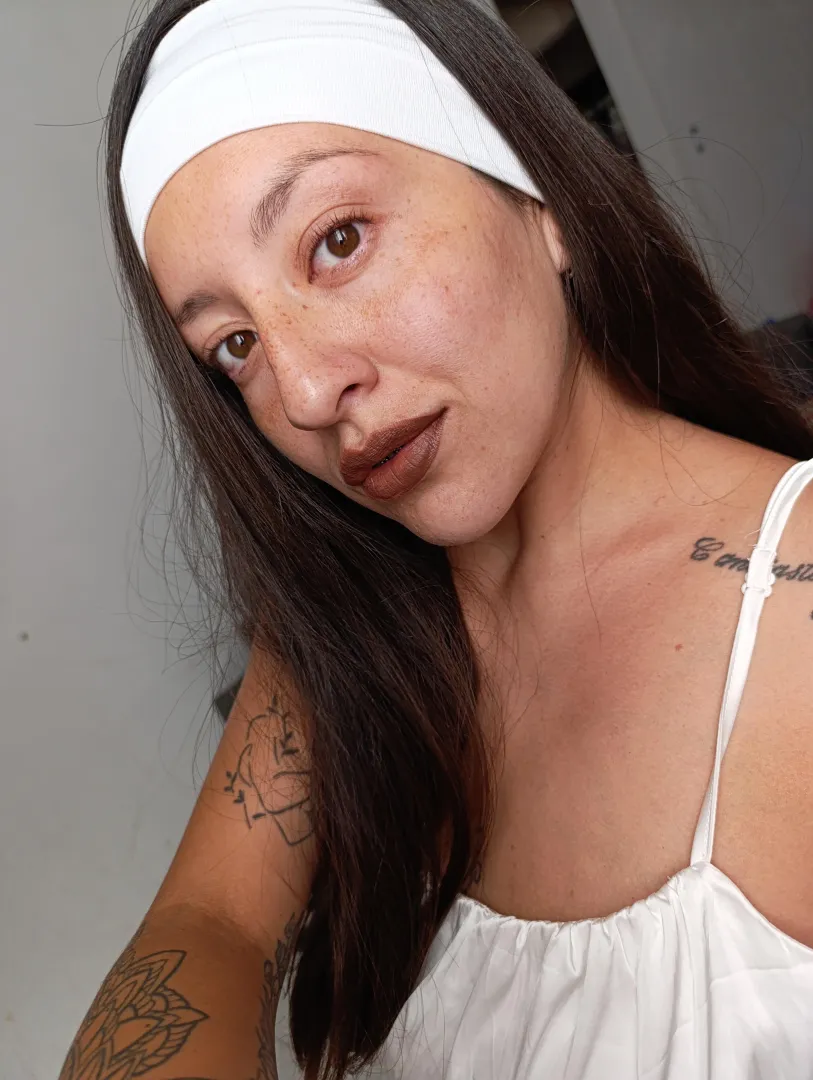 Freckles are also part of the scenery ✨