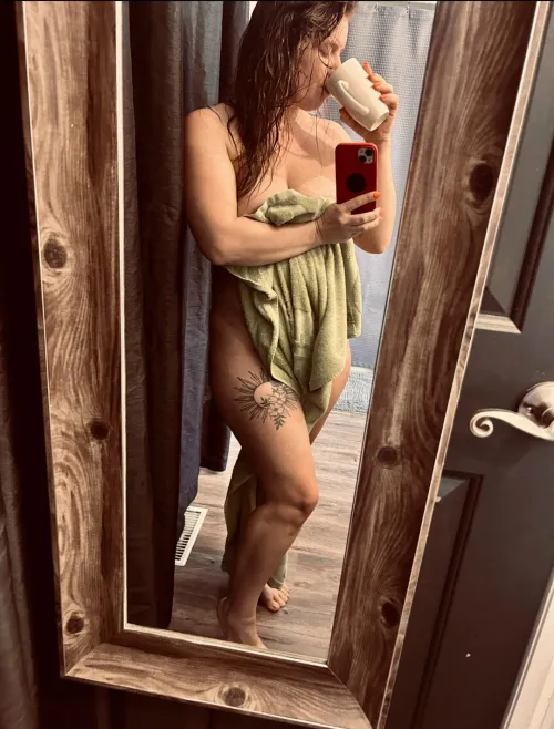 Fresh outa the shower 