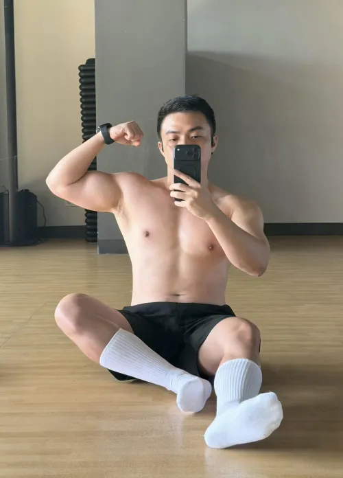 Fresh sweat. Wanna sniff?