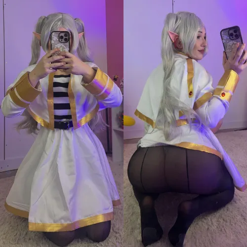 Frieren front VS back by me (graciewaifux)