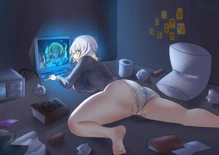 [Fu4F] Main plot: Normal Girl turned Depraved Girlfailure/Goonette who refuses to leave their goon cave. (Bonus points if you are into bathroom kinks, not required though)