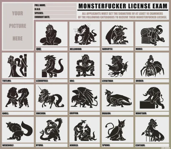 [FU4GM] Looking for someone to guide me on a journey to get my monster fucker license, more info down below.