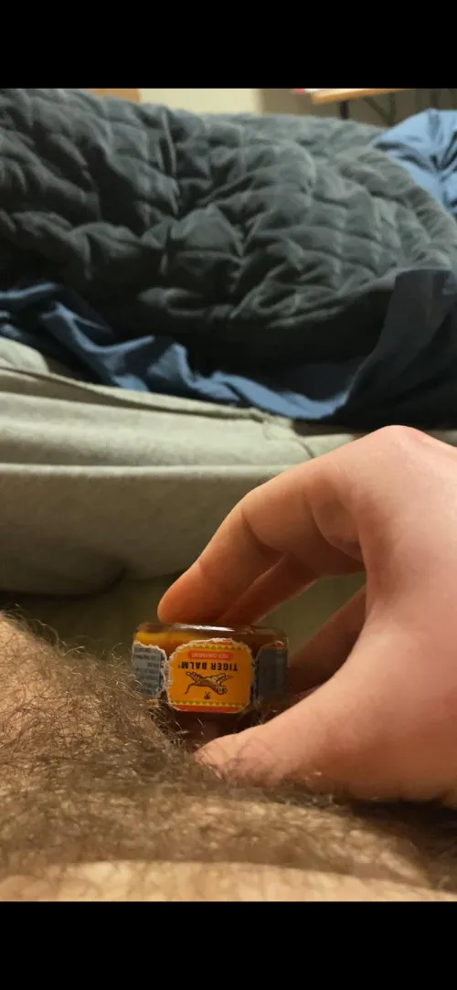 fucking the jar of tiger balm