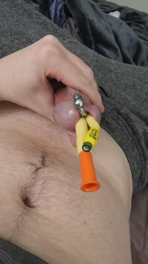 Fully hard 8in it barely fits