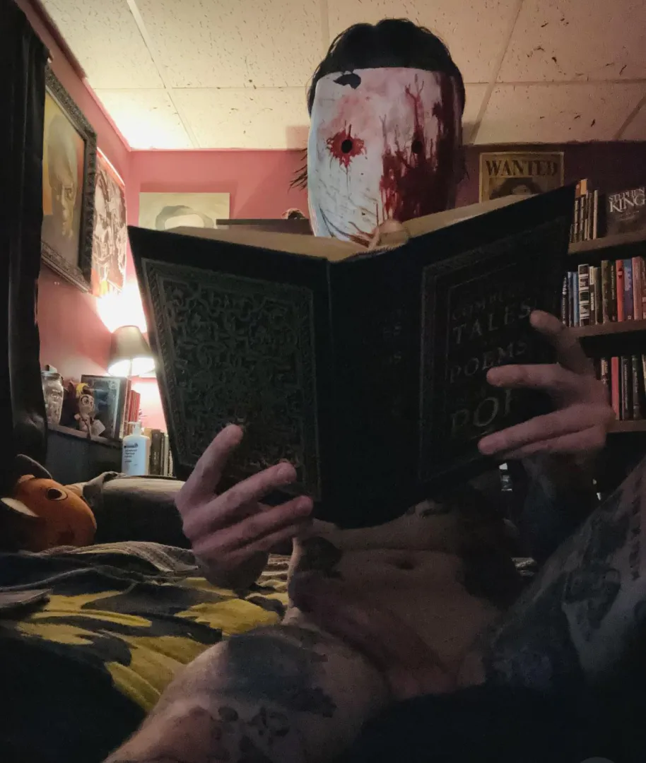 Fun fact: this big cock runs a bookstore