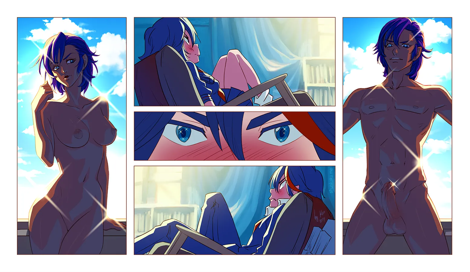 Gender bender transformation (Shunkaku)