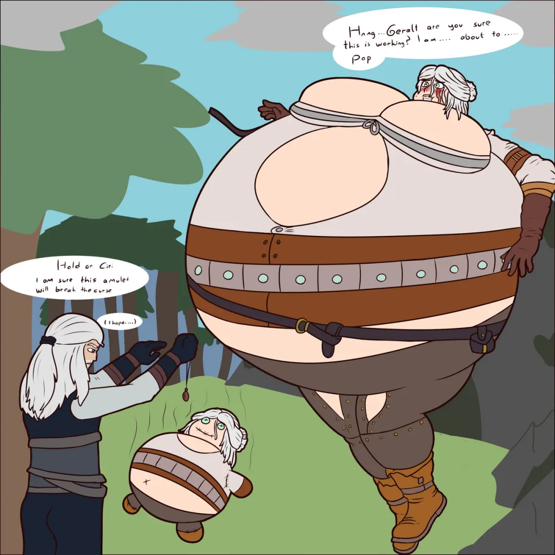 Geralt is Breaking Ciri's Balloon Curse! (ApexKhezu)