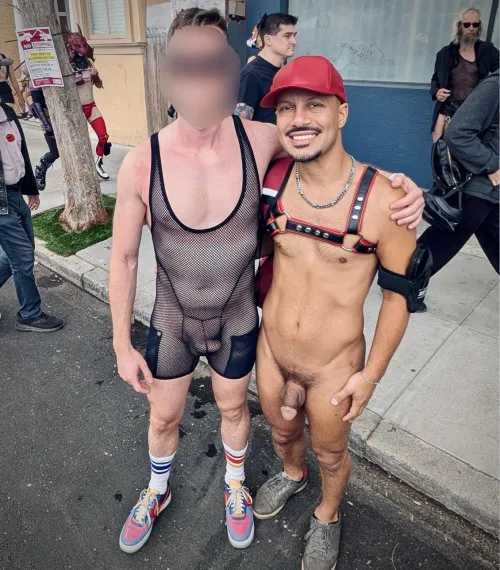 Get naked with friends!