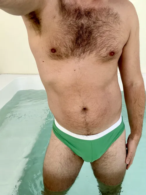 Getting some pool time in today