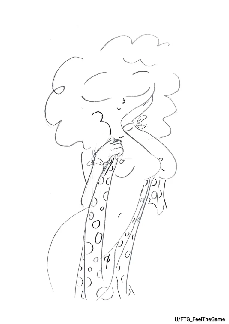 Girl with tower by me