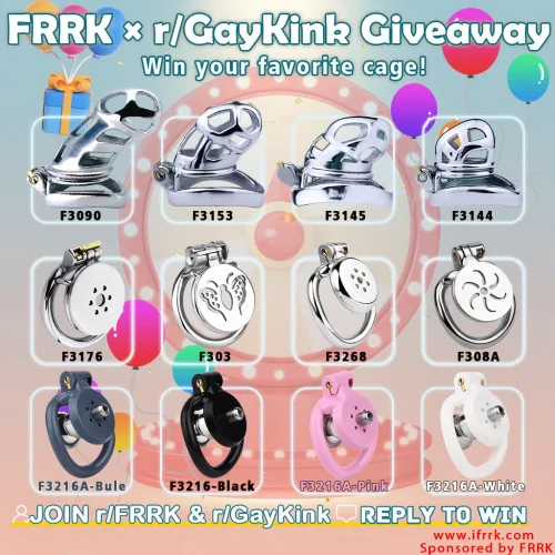 🎁 [GIVEAWAY] Win a Premium Cage from FRRK! 🔒