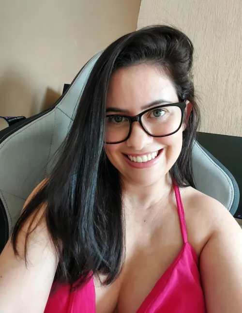 Glasses make me feel very sexy.