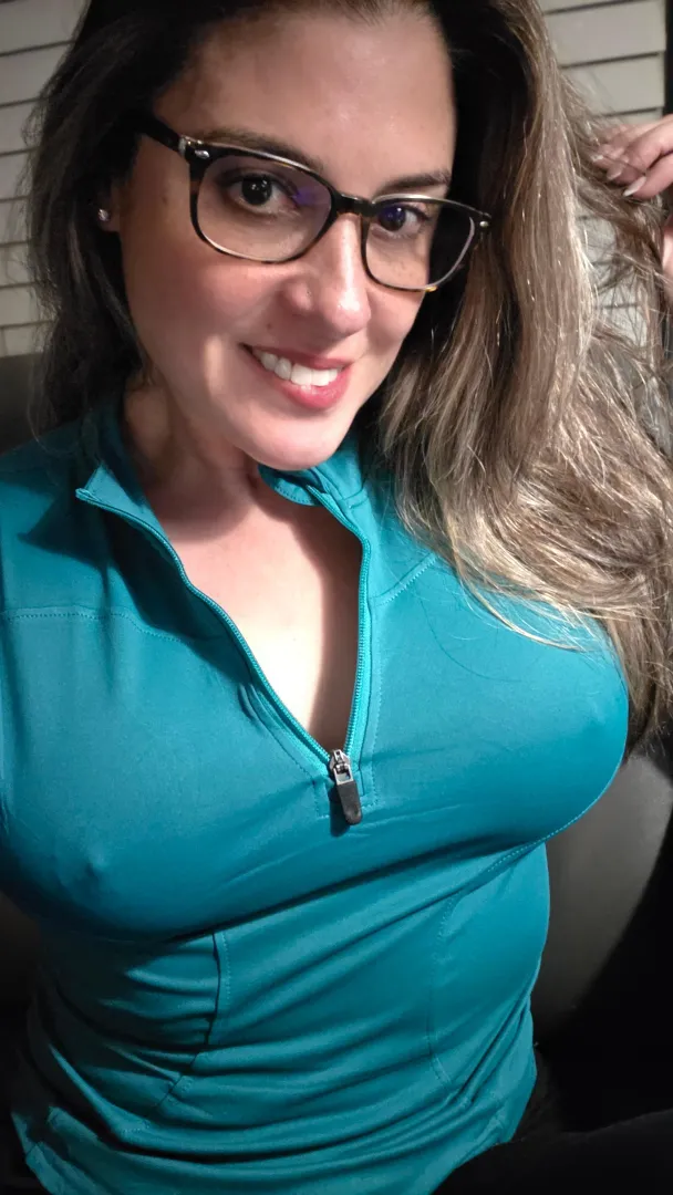 Glasses on and settled in. Stay like this?