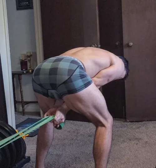 Glutes and hammies today