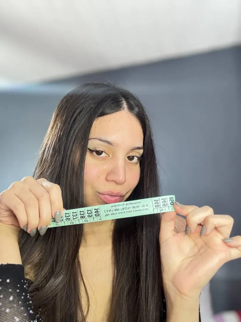 Go ahead… tell me your measurement I promise I won’t laugh Well… I’ll try. It’s cute how serious you are about something that fits so perfectly in my hand.  Confidence is attractive, overconfidence with that size? Adorable.