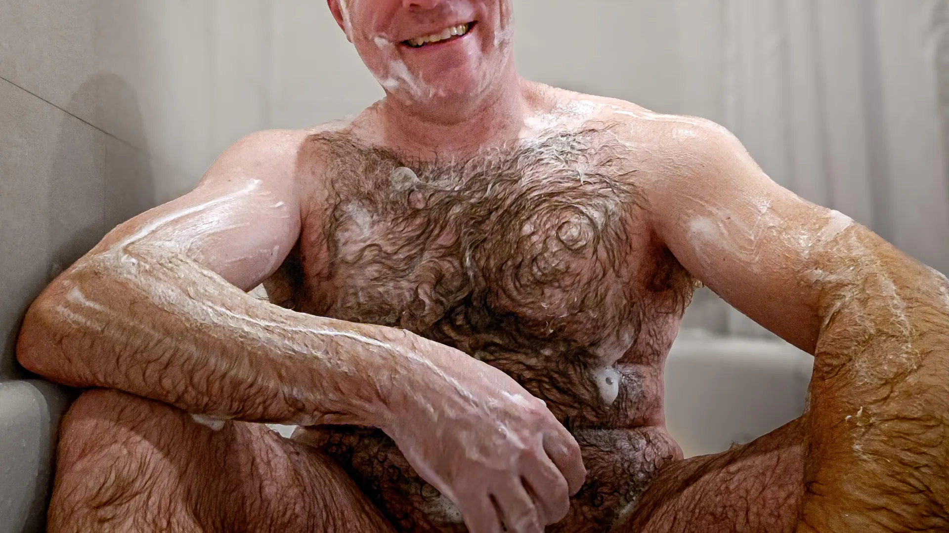 Good day for a bath. Still room for one more.