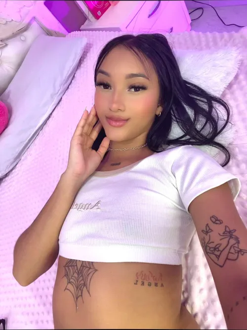 Good face, dirty ink. ️ Watch me vibrate on these sheets.