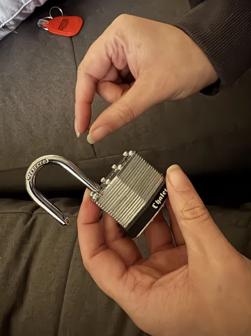 Got a new lock, looking for the right cage to put it on.