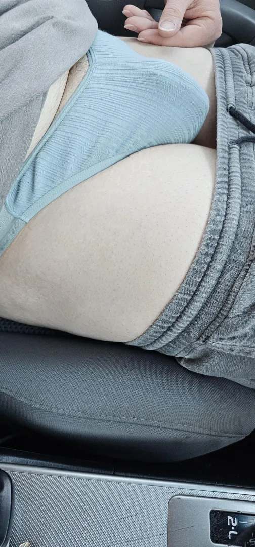 Got an hour sitting in the car.