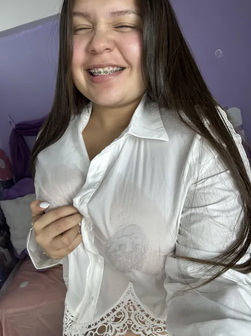 Got myself all soaked again oopsie