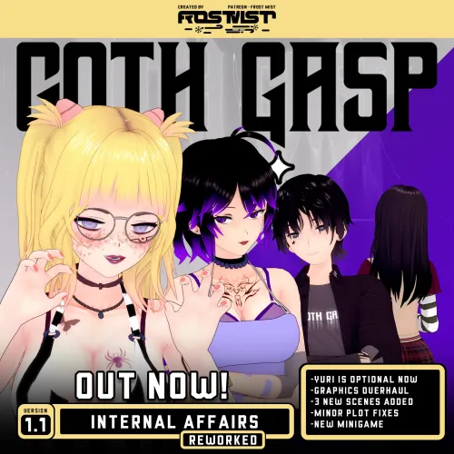 Goth Gasp Version 1.1.Reworked - Surprise update with new content!