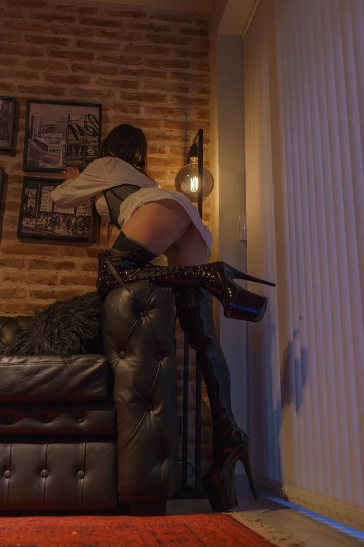 Gotta show off my shiny boots