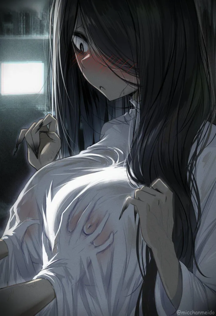 Grabbing Sadako’s tits (みっちゃん Micchan) [The Ring]