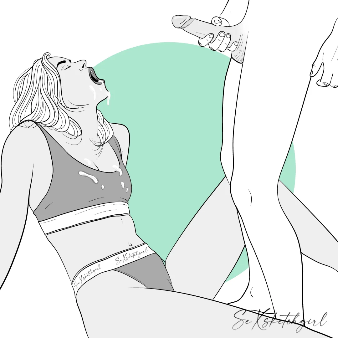 Grey underwear (by Sexsketchgirl)