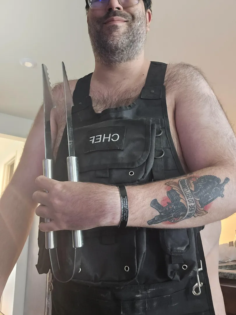 Grilling up some chicken for lunch and dinner